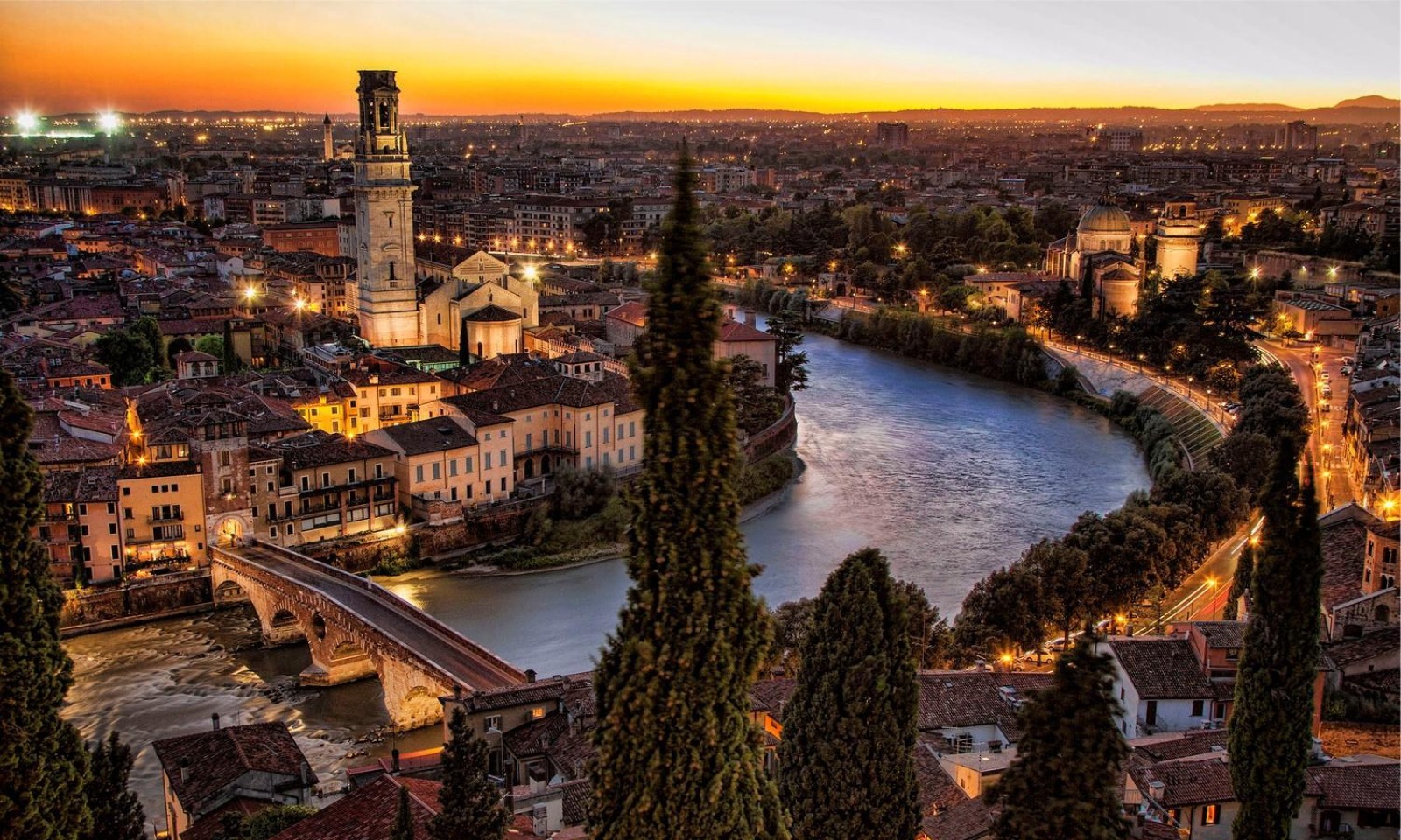 Como perder 1000 calorias num passeio romântico em Verona?