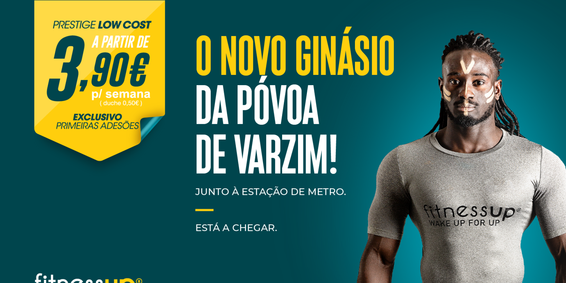 Fitness UP Abre Novo Espaço na Póvoa de Varzim!