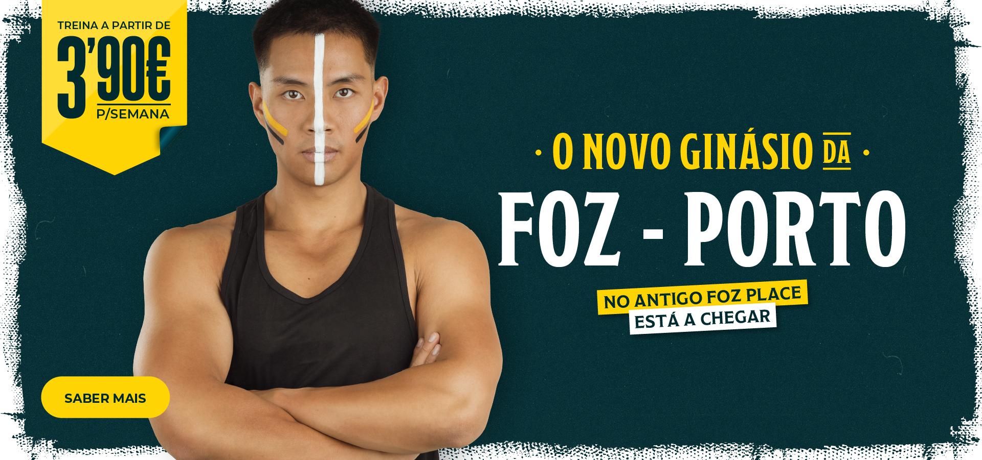 [O NOVO GINÁSIO DA FOZ!]