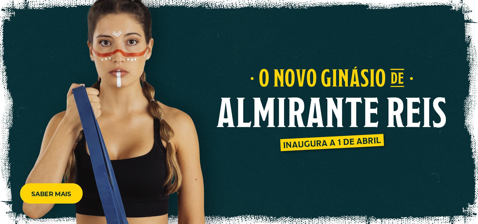 [O NOVO GINÁSIO DE ALMIRANTE REIS. INAUGURAÇÃO A 1º DE ABRIL]