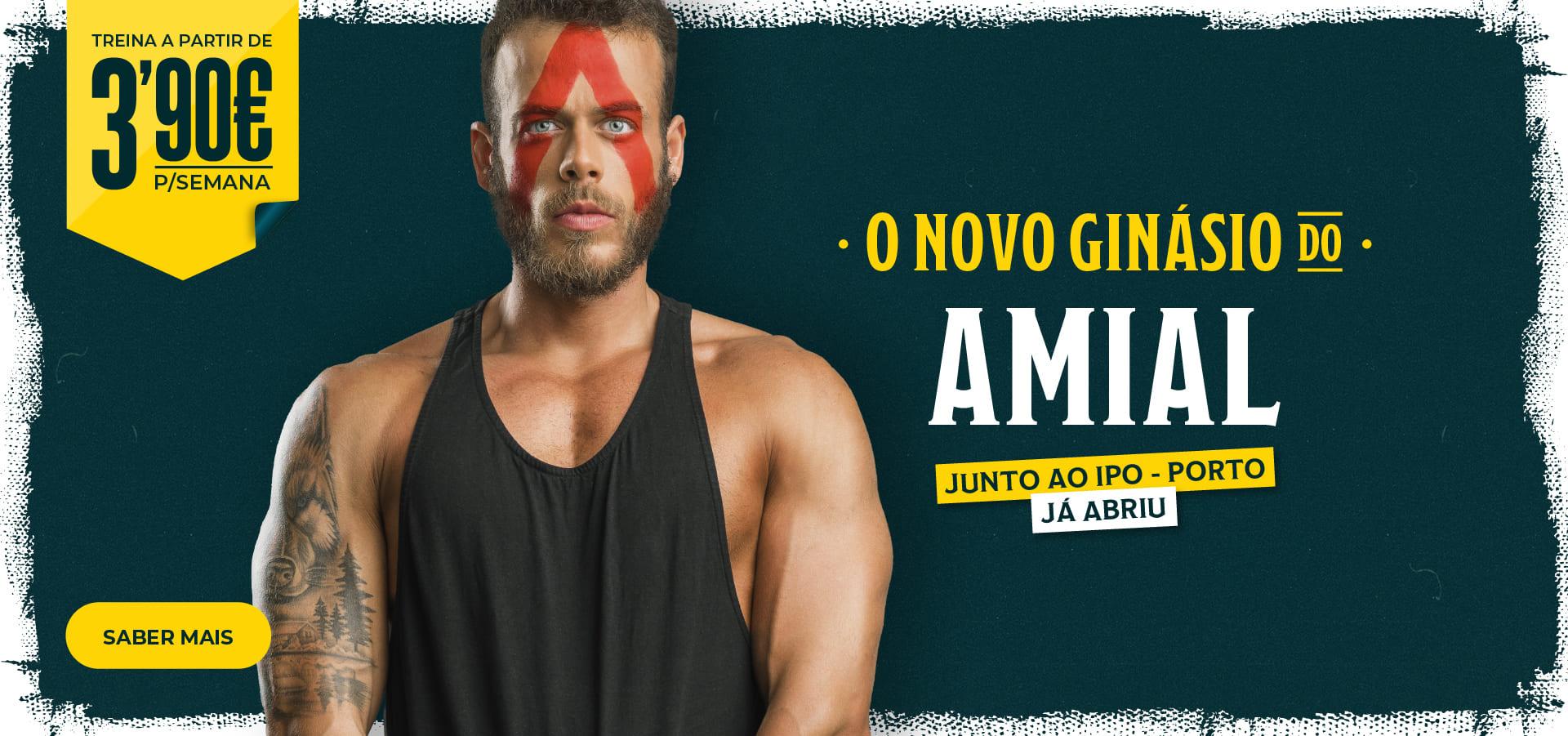 [O NOVO GINÁSIO DO AMIAL JÁ ABRIU.]