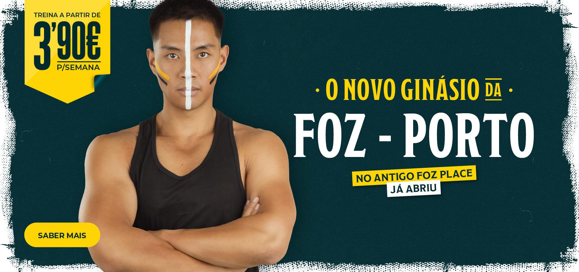 [O NOVO GINÁSIO DA FOZ - PORTO JÁ ABRIU]
