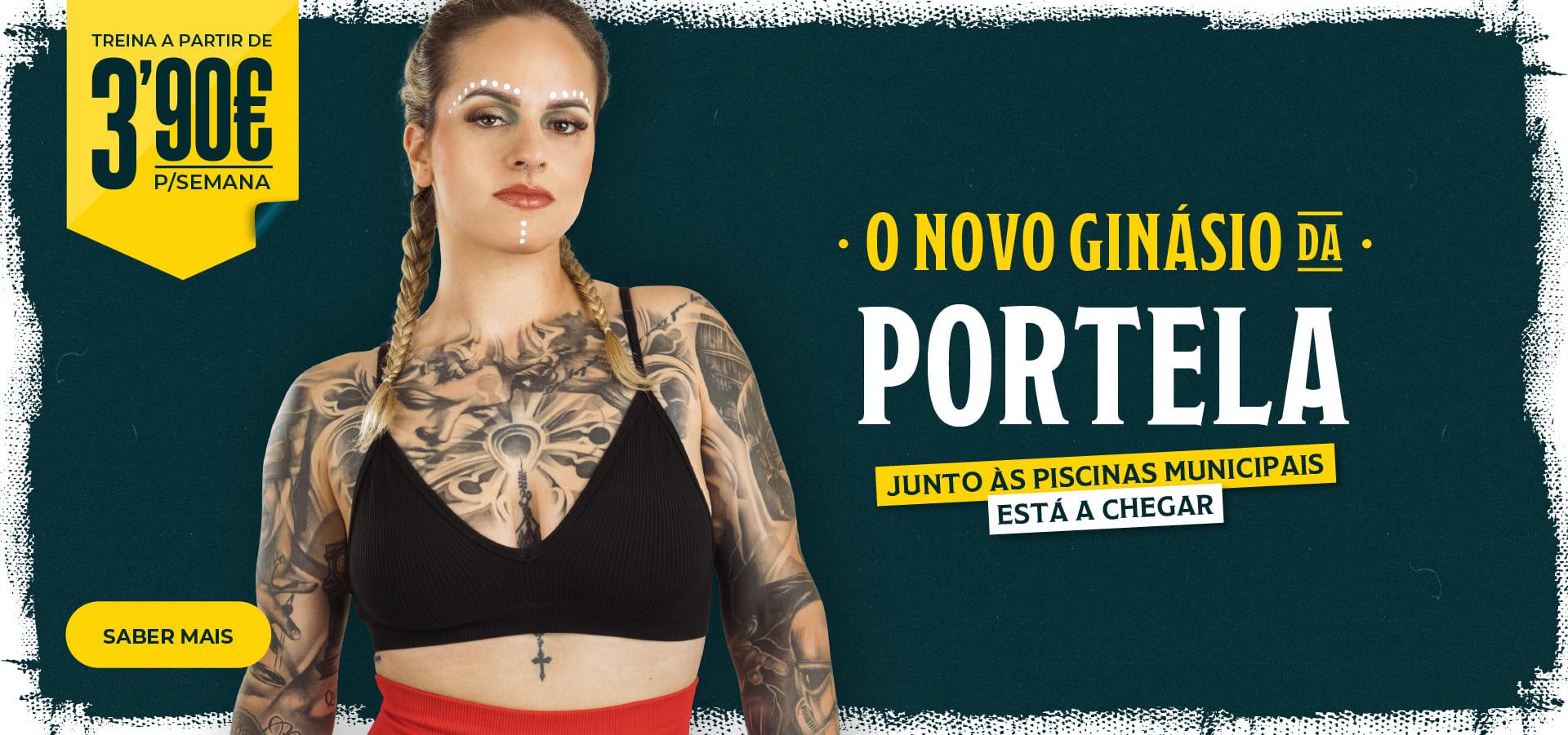[O NOVO GINÁSIO DA PORTELA ESTÁ A CHEGAR]
